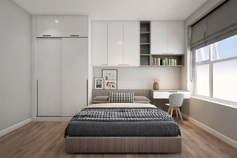 Mẫu kệ sách đẹp gỗ công nghiệp