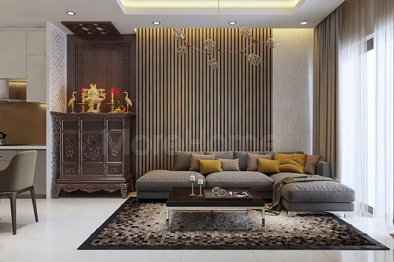 Mẫu tủ thờ gỗ sồi đẹp với thiết kế hiện đại, cùng hoa văn tinh tế mang đến vẻ đẹp cho không gian gia đình bạn.